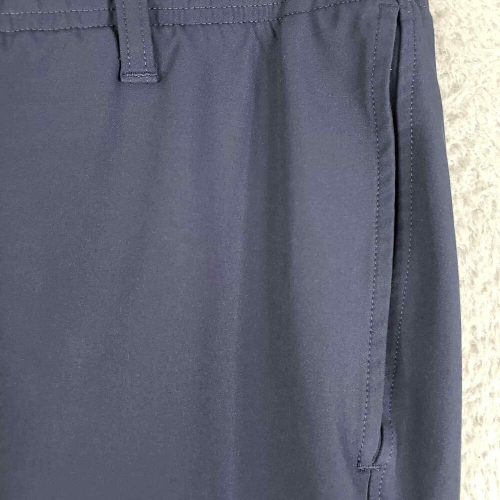 Under Armour UA Golf Pants Mens Size 36x30 Navy Blue Flat Front Performance - Picture 5 of 10